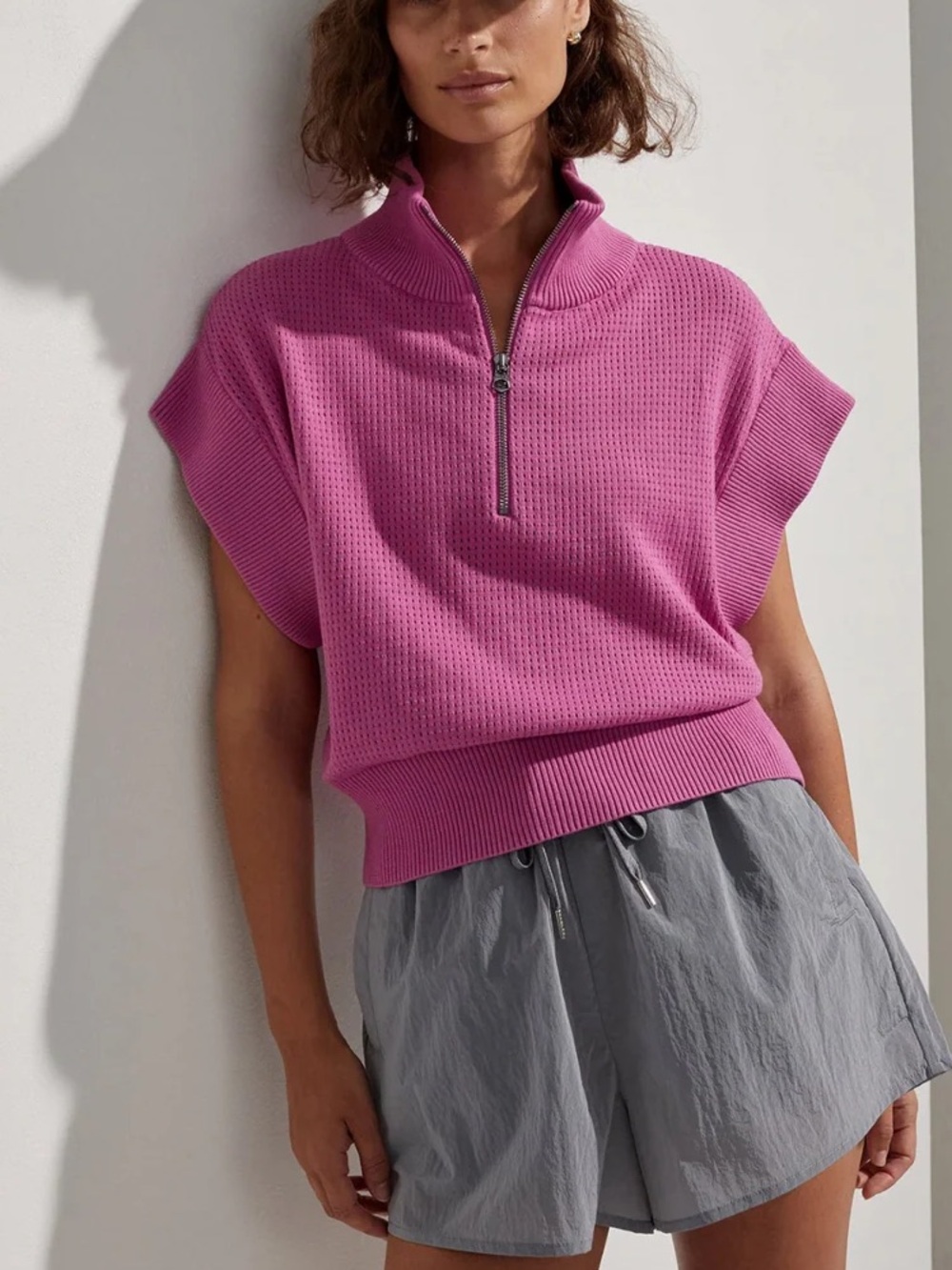 Varley- Fulton cropped knit